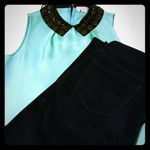 NYDJ Dark Wash Straight Leg Jeans