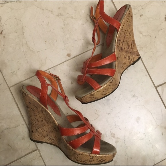 Classified orange 5" wedges