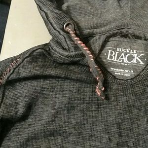 Buckle Black Hoodie