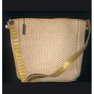 Vintage BOTTEGA VENETA BUTTERSCOTCH GOLD INTRECCIATO