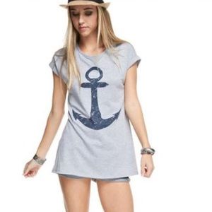 Anchor Top - Grey - medium