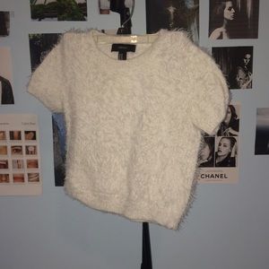 Forever 21 Fluffy Crop Top