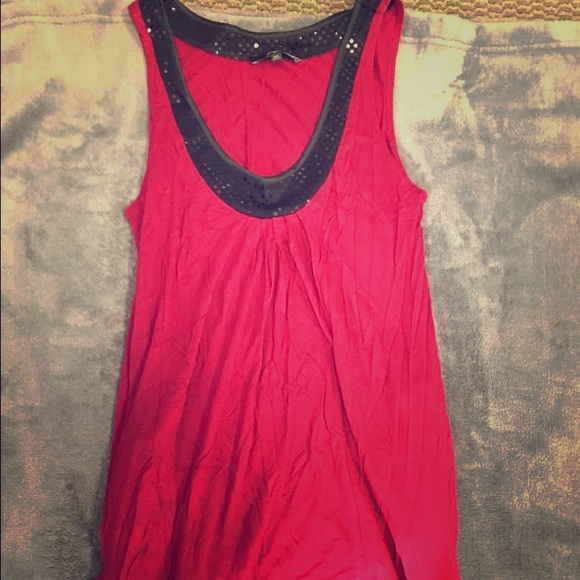Red Sparkly Top - Picture 1 of 2
