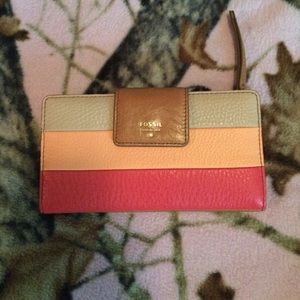 Fossil Emma RFID Flap Clutch Wallet
