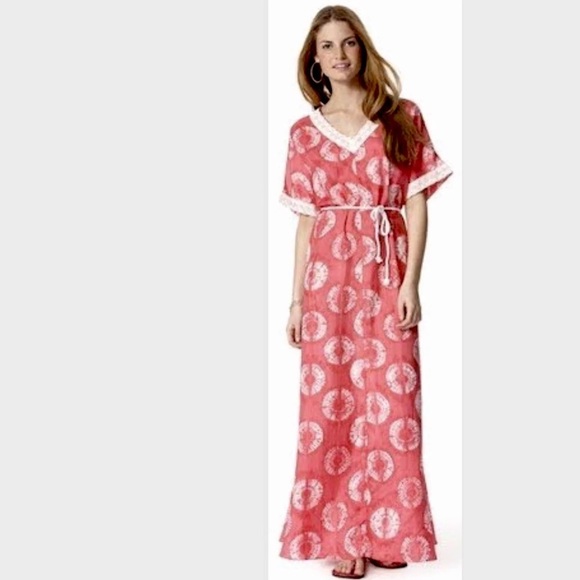 Calypso St. Barth kaftan maxi dress ,size small.