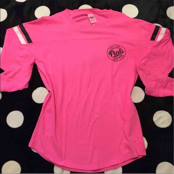 NWT VS PINK OPEN BACK VARSITY CREW