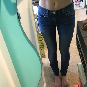 Lucky Brand dark wash skinny jeans