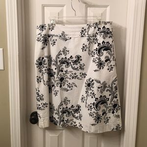 Beautiful black & white skirt
