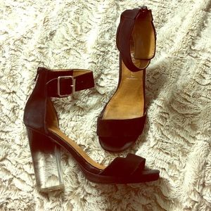JC Lucite Heels