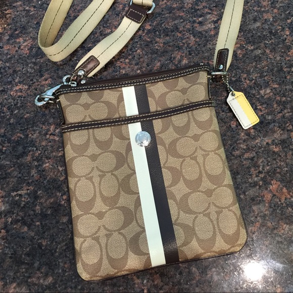 Coach cross body purse