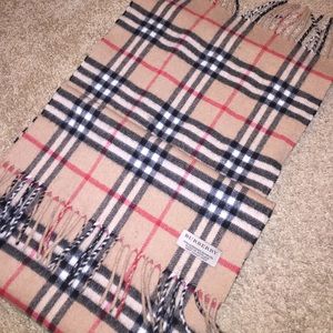 Authentic Cashmere Burberry scarf