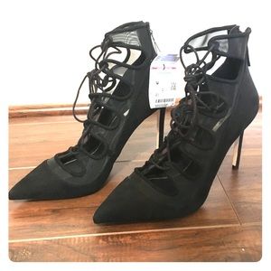 Zara Lace Up Heels