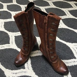 Luvshoe's Tall brown boots