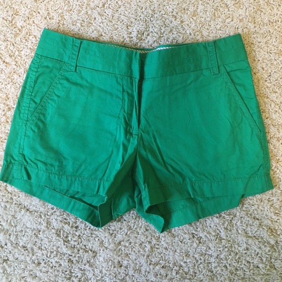Green 3 inch shorts