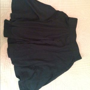 Black Skater Style Skirt