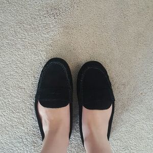 Merona black loafers