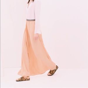 zara maxi skirt