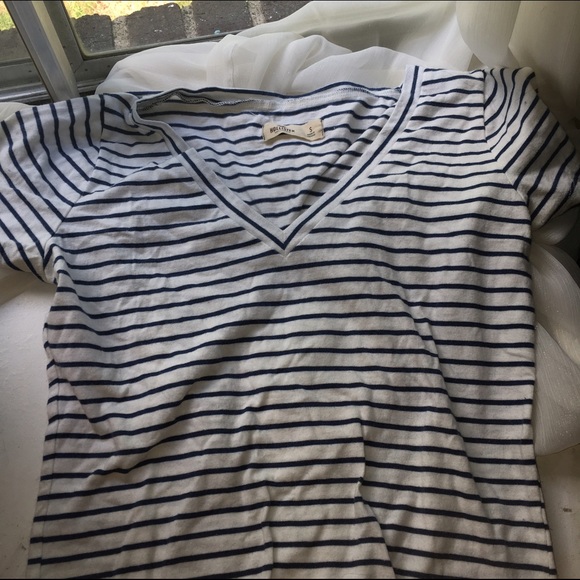 Striped V-Neck