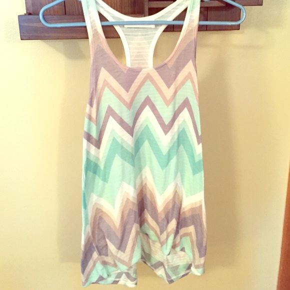 Chevron tank top