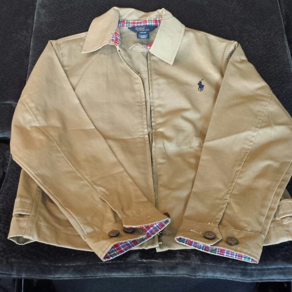 Polo tan jacket