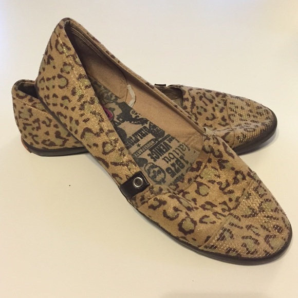 Rock & Candy Brand Leopard Flats