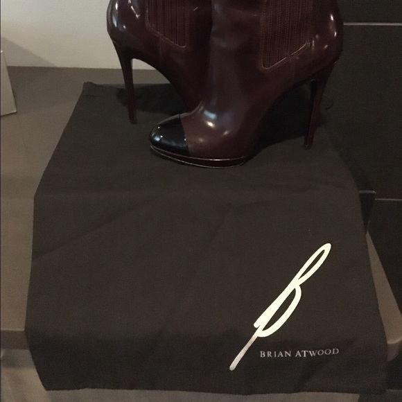 Brian Atwood Booties 7.5 - Picture 4 of 4
