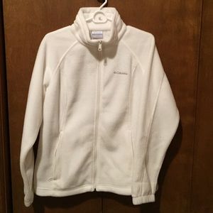 White Columbia Fleece Jacket