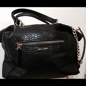 Mango MNG Touch black satchel