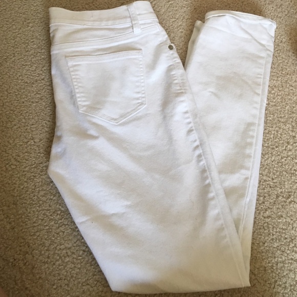 White jeans