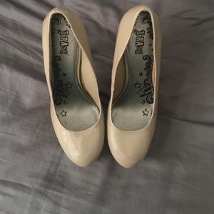 Nude heels (worn 4 times)