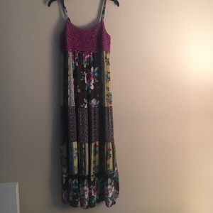 Kids Floral Maxi Dress