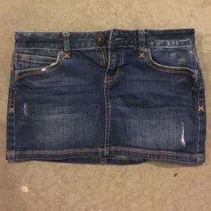 AEROPOSTALE JEAN SKIRT -- size 1/2