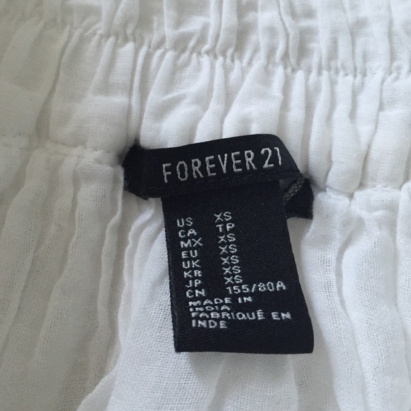 White Floral Detailing Skirt - Picture 3 of 4