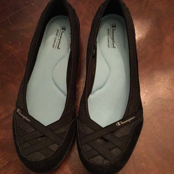 Champion Sport Comfort  Size 71/2 Black shoes