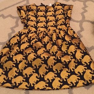 Toddler size 3 Crewcuts elephant dress