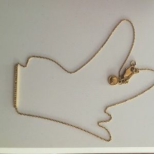 Gold Michael Kors necklace