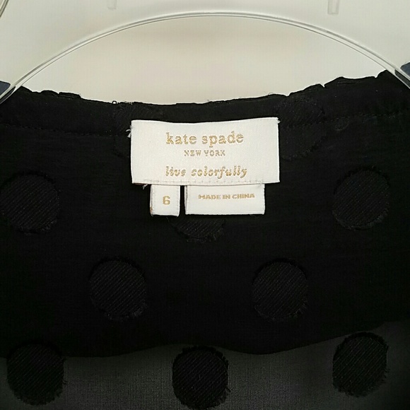 SALE! Kate Spade 100% Silk Blouse NWOT - Picture 3 of 4