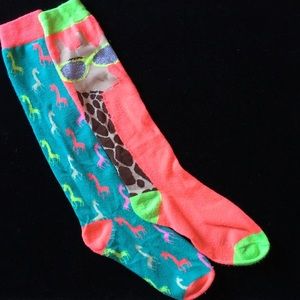 Set of giraffe socks