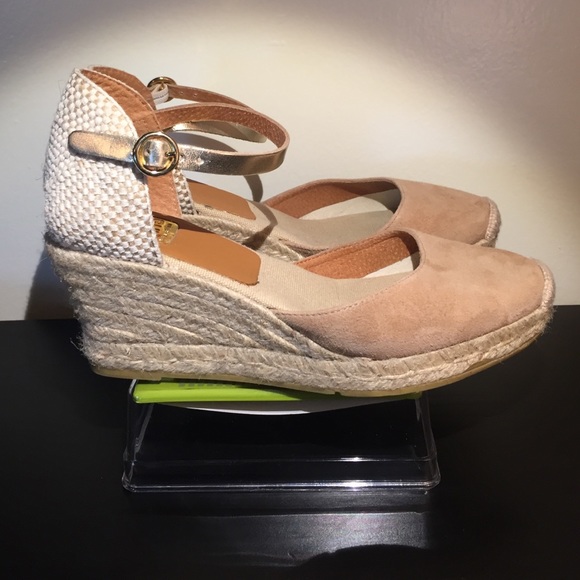 Kanna wedge espadrille size 8 (38).