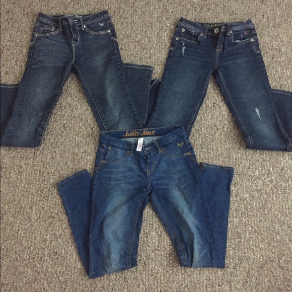 Justice jeans & jeggings