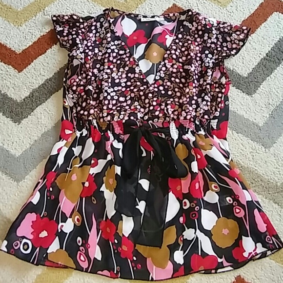 Cato size S floral blouse
