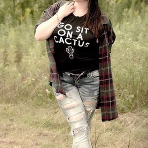 Graphic tshirt yoga- flowy, comfy, funny 😊