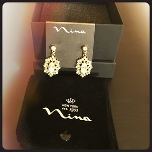 Nina 'Celia' Marquise Drop earrings!