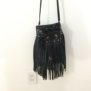 Fringe purse