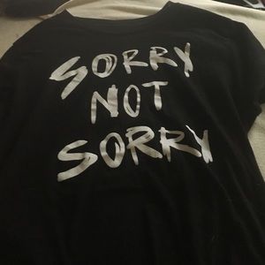 Black graphic t-shirt