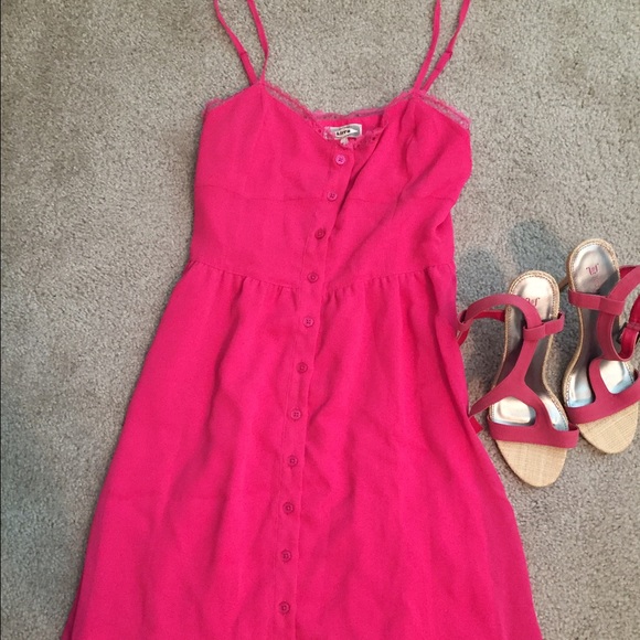 Fuchsia summer dress