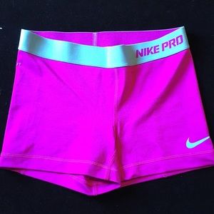 Nike spandex shorts