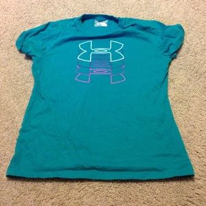 Girls youth heat gear under armour
