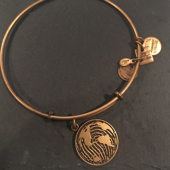 Alex and Ani your mark charm bracelet