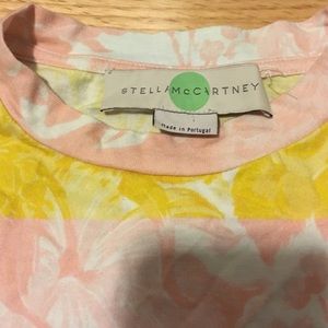Stella McCartney Pink Yellow & White Floral Tshirt